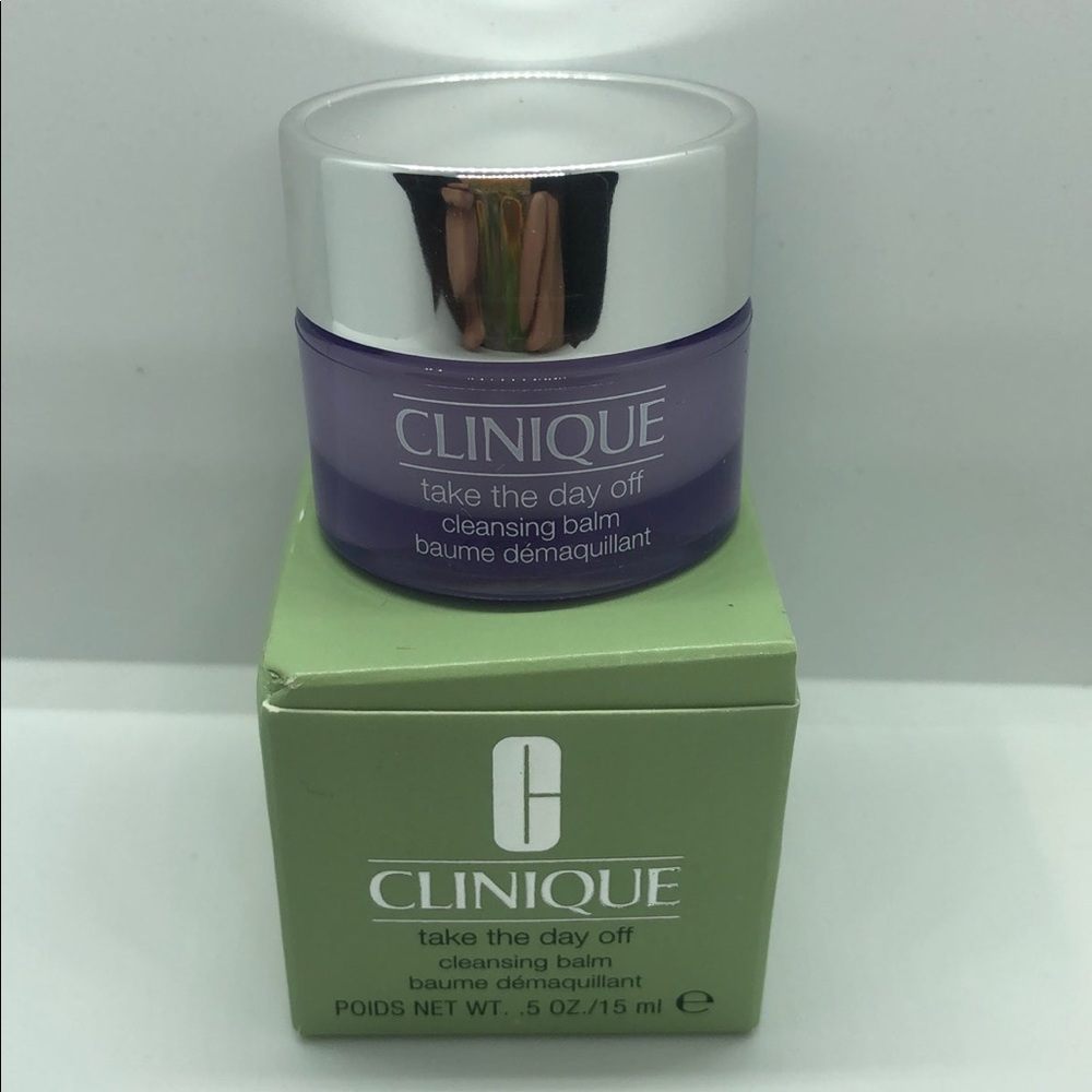 ✨3/$12 Clinique Take the Day Off Cleansing Balm Travel 0.5oz